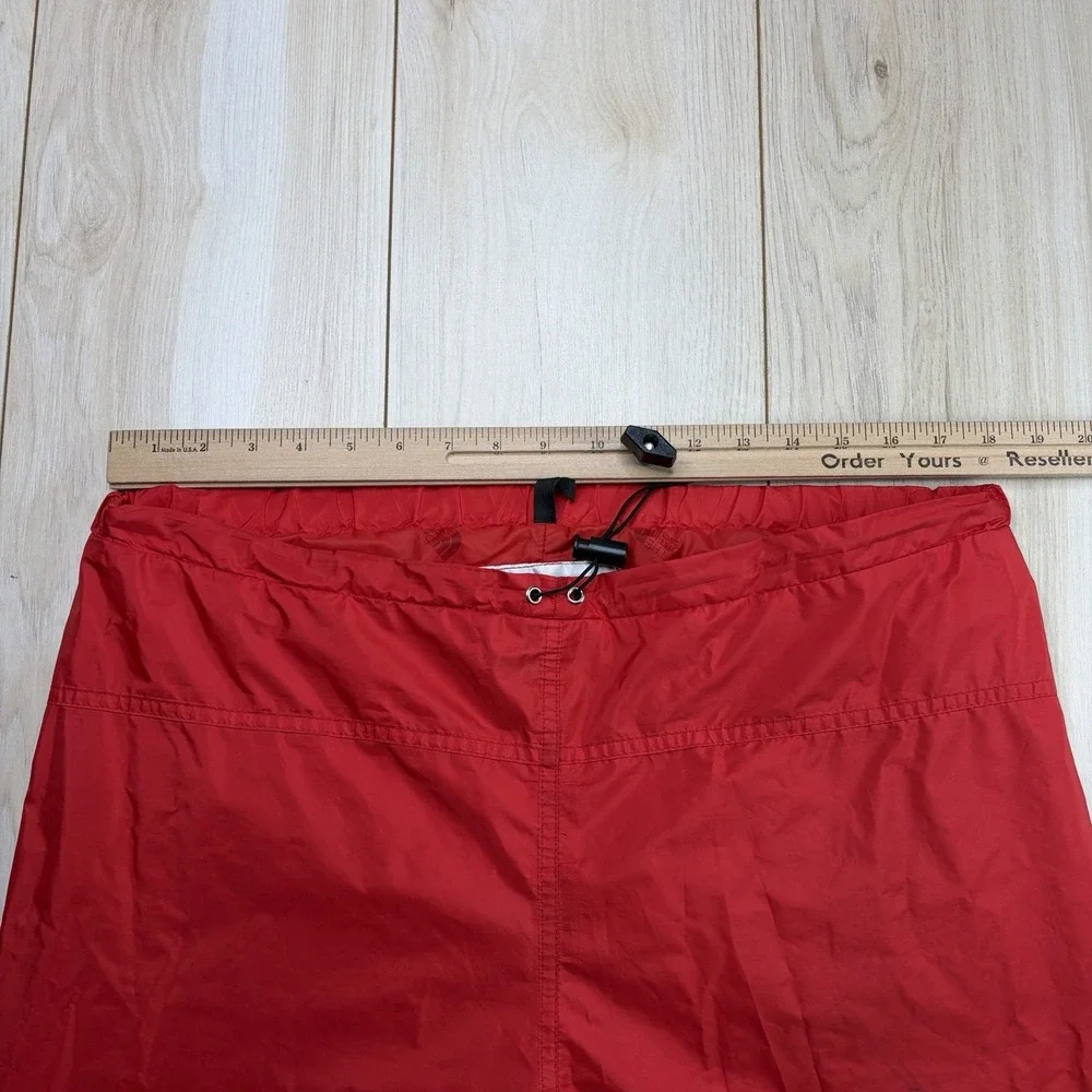 VTG 80s The North Face Gore-Tex Nylon Pants Mens Large Red USA Made